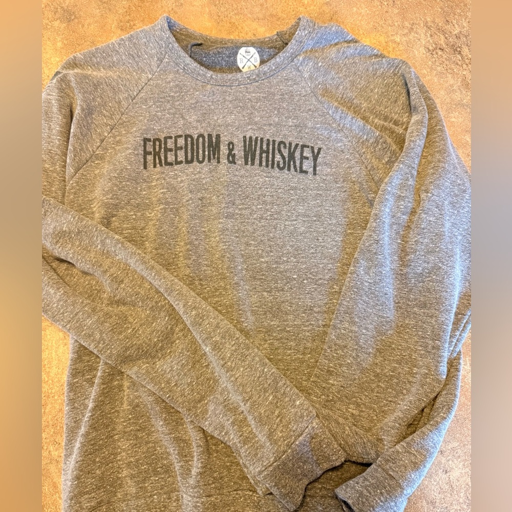 Freedom & Whiskey RWB Crewneck L